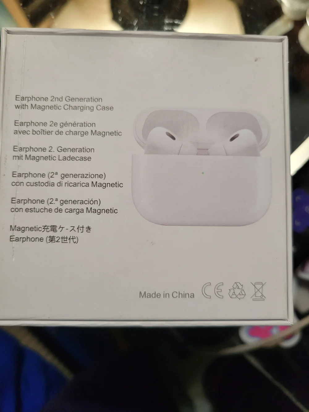 Apple 2nd Generation Wireless Earbuds with Charging Case - Bluetooth Earphones
